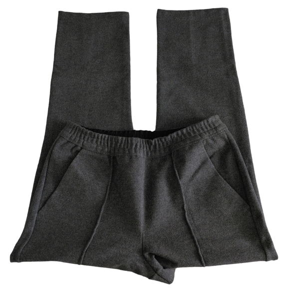 The Group Babaton Aritzia Medium Grey Pipe Leg Stretch Waist Sweat Pants - Picture 1 of 16